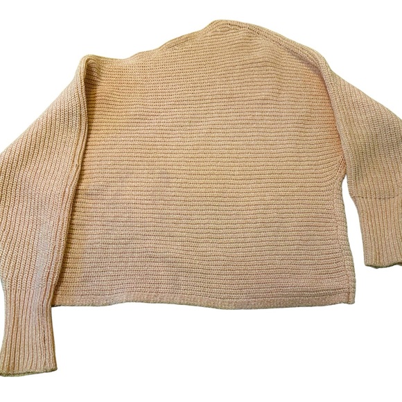 Pure / US Sweater Off Shoulder Pink Peach Small - Picture 9 of 12